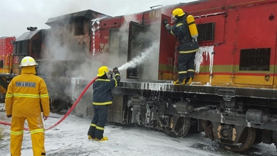 Road reopened after fire
