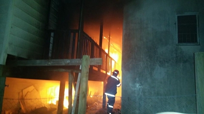 Creche burns down: Arson suspected