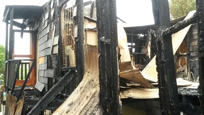 Update: Fire destroys creche