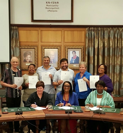 DA councillors sign anti-racism pledge