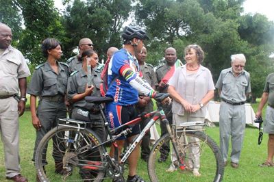 Ranger cycles 6 000km for National Parks