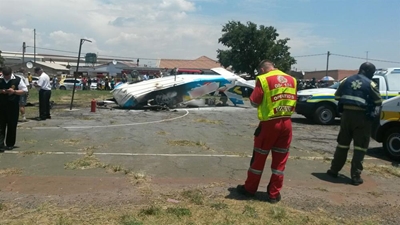 3 killed as light aircraft crashes in Benoni