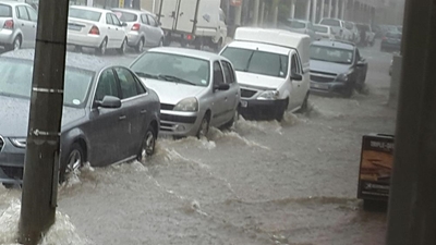 Flash flood in Mossel Bay
