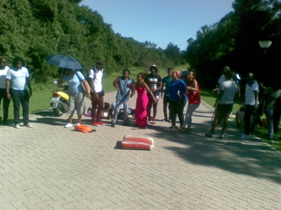 NMMU students protest about accommodation