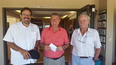 1st golf game under new management