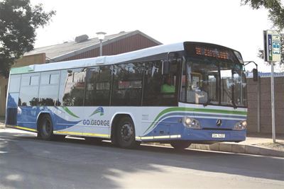 GO GEORGE bus routes adapted for OCC