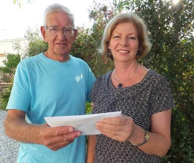 Generous donation for nature reserve