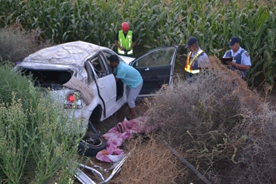 Motor rol op grotte-pad
