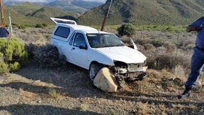 Motorongeluk op Willowmore-pad