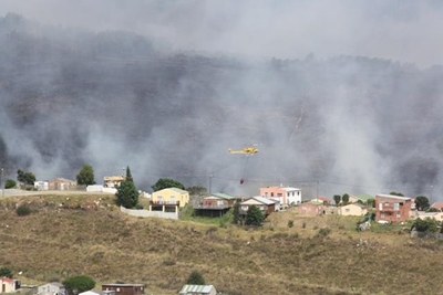Extra resources to fight raging fire