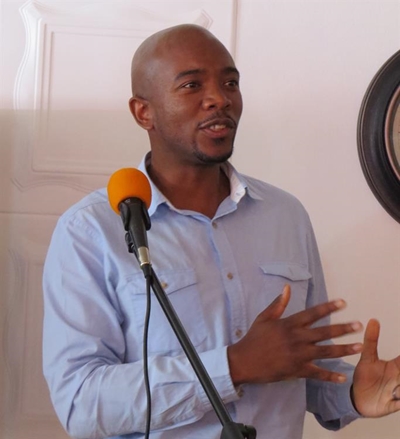 Mmusi Maimane besoek Oudtshoorn