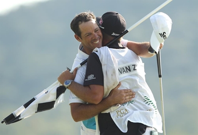 Van Zyl cracks top 50 with PGA Champs hat-trick