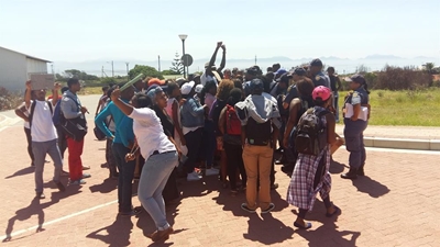 Student protest continues