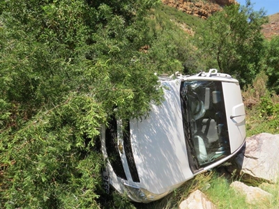 Botsing in Meiringspoort