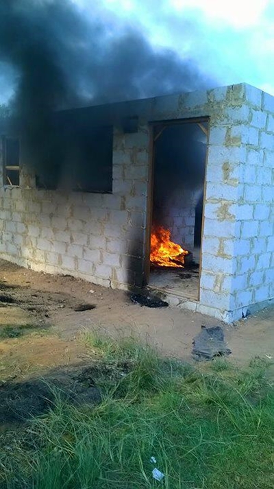 Houses torched in Plettenberg Bay