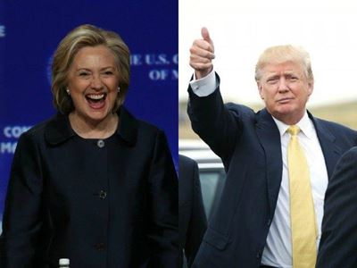 Big wins for Trump, Kasich and Clinton