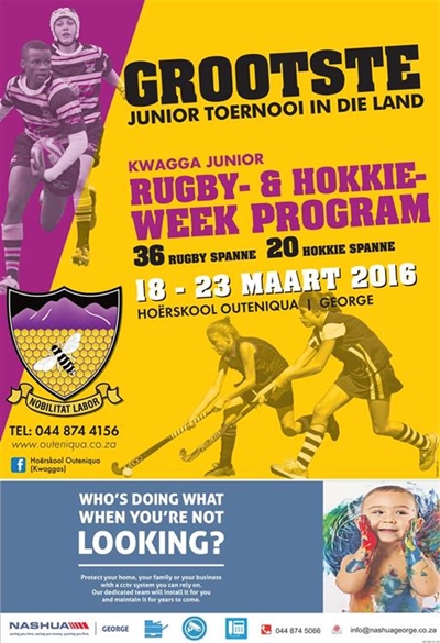 Kwagga Junior Rugby- & Hokkie-week