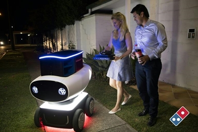 Domino’s to trial robots for pizza delivery