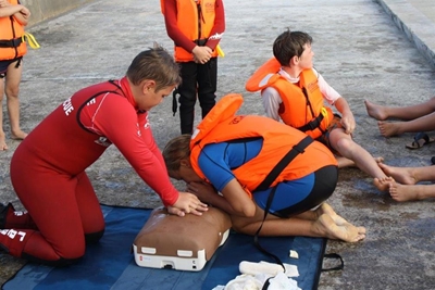 NSRI Junior-program stel kinders bloot