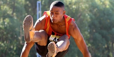 Samaai equals SA long jump record