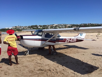 Update: Emergency landing on Lookout Beach