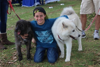 Dog walk in aid of animal welfare