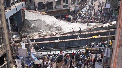 10 dead after bridge collapses in India
