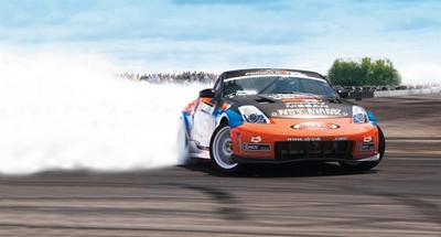 Cape Town CBD transformed into a drifting racetrack