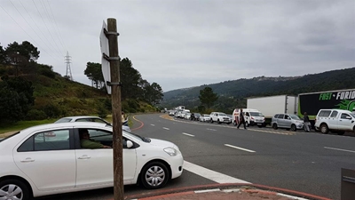 N2 reopened after protest action