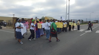 Betoging voor laerskool