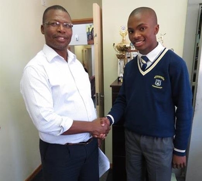 Thembalethu pupil shines