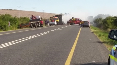 Vragmotor brand op N2