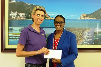 ‘Olympic’ pharmacist helped on her way
