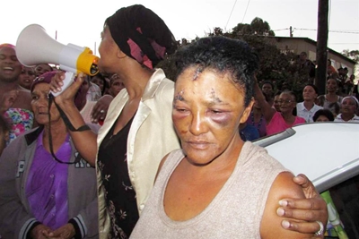 Vrou wreed aangerand