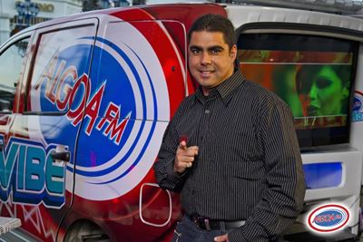 Popular radio personality at Hillclimb