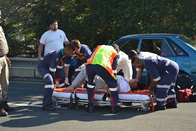 Unconscious driver narrowly avoids accident, Ballito