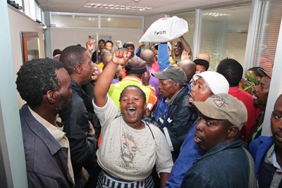 Samwu says surprise visit to MM paid off