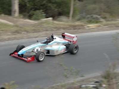 Car rolls at Simola