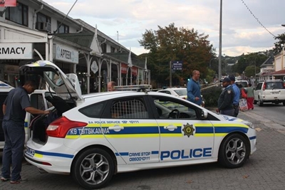 Police attacker dies after being shot