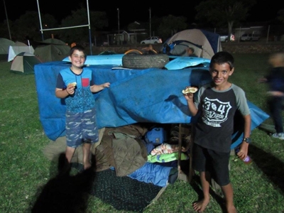 Leerders 'plak' op rugbyveld