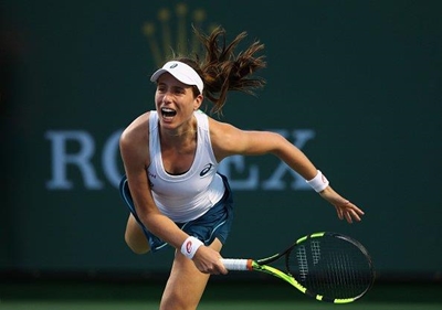 Konta reaches Italian Open second round