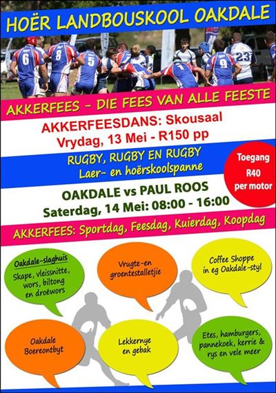 Akkerfees beloof iets vir almal