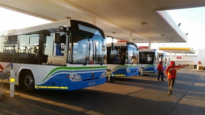 Nuwe GO GEORGE-busse op pad na George