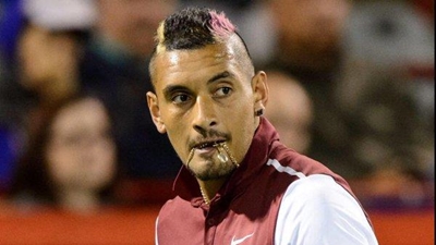 French Open: Kyrgios in row with umpire