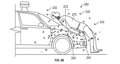 Google patent glues pedestrians to self-driving cars