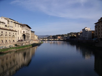 Florence's Arno river embankment collapses