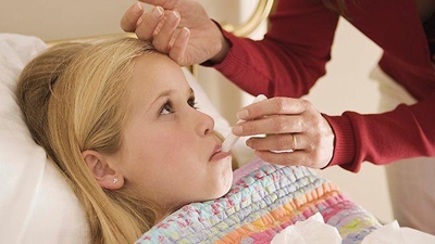 'People with children get sick around 8 times a year'