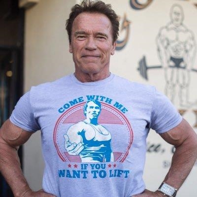 Arnold Schwarzenegger charged by elephant on safari