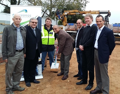 Construction of new George transport hub started