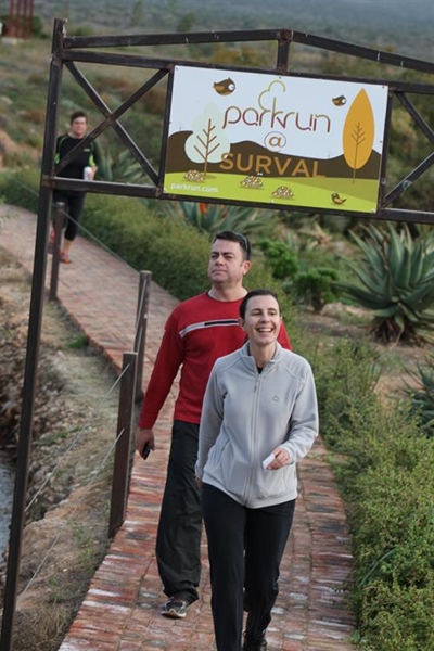 60ste parkrun op Oudtshoorn